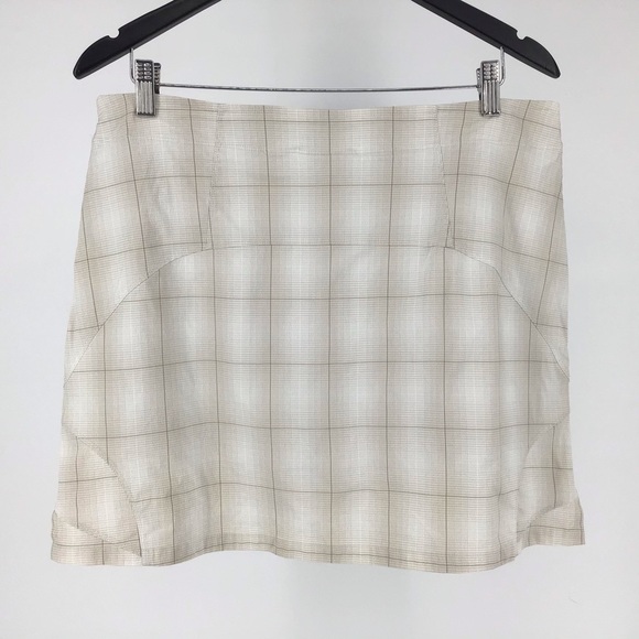 Avia Woven Plaid Skort, Large - Picture 6 of 12